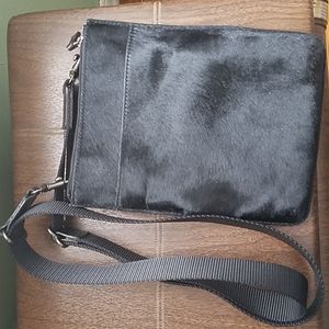Cowhide purse